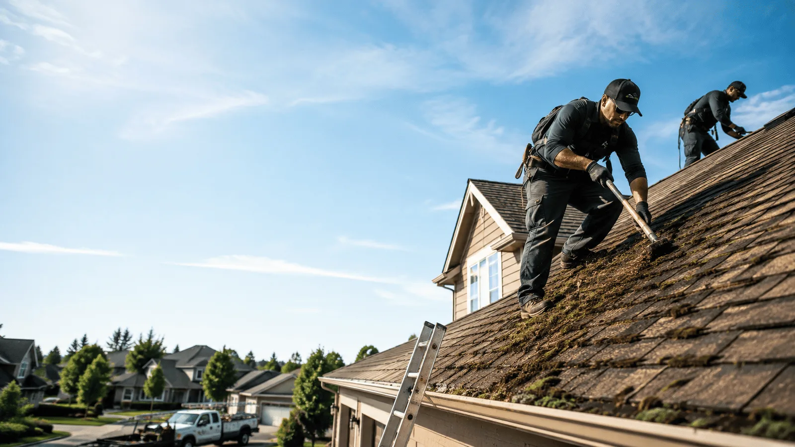 Roof Moss Removal in Rancho Santa Margarita, CA near me